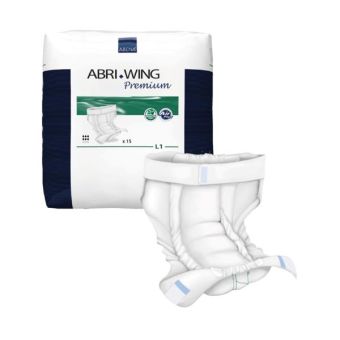 Abri-Wing Premium Belted Pads - Large 1