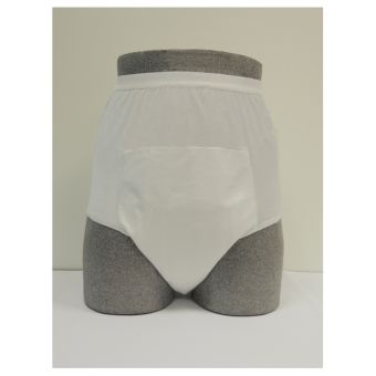 Abri-Wear Male Briefs - 38" / 40" - 250ml - White