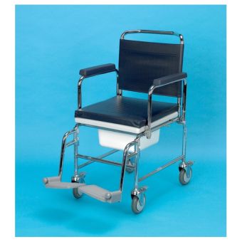 Homecraft Adjustable Height Mobile Commode - 18"
