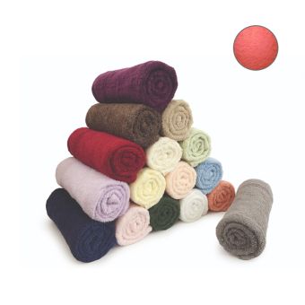 Evolution-Knit Towels - Face - Terracotta