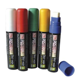 Liquid Chalk 5 Pack - 15mm - Assorted Colours