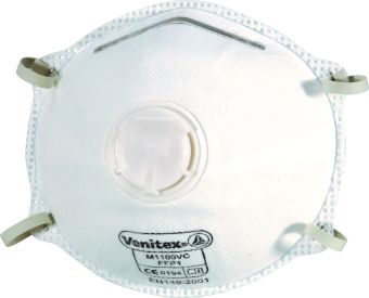 FFP1 Valved Respirator - 10 Pack