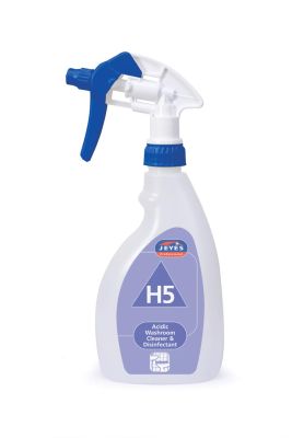 Superblend H5 Acidic Washroom Cleaner and Disinfectant - 750ml - Empty Bottle