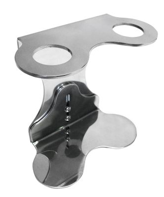 Stainless Steel Bottle Wall Bracket - 500ml - Twin