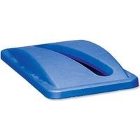 Slim Jim Waste Bin Lid - Paper / Cardboard - Blue