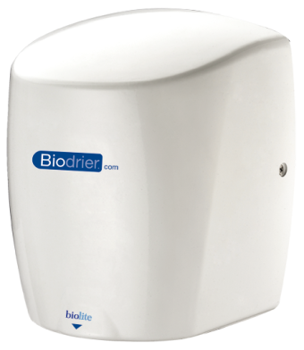 Biodrier Biolite Hand Dryer - White