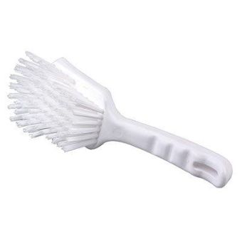 Premier Medium Short Handled Churn Brush - 254mm - White