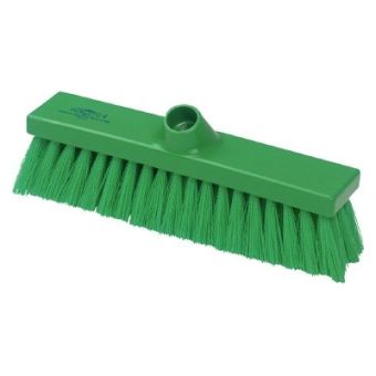 Premier Medium Flat Sweeping Broom Head - 280mm - Green