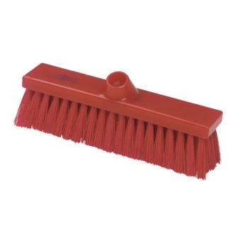 Premier Medium Flat Sweeping Broom Head - 280mm - Red