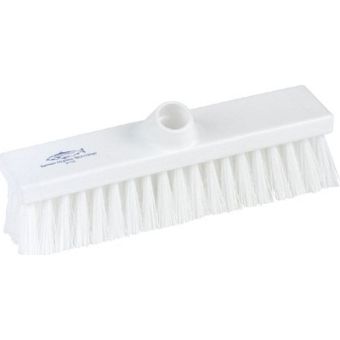 Premier Medium Flat Sweeping Broom Head - 280mm - White
