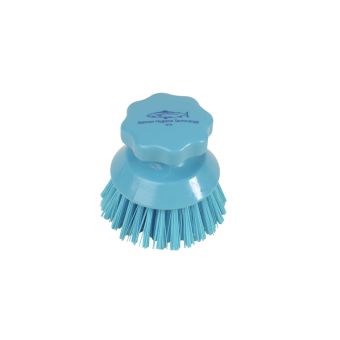 Hygiene Round Hand Scrubbing Brush - 115mm - Blue