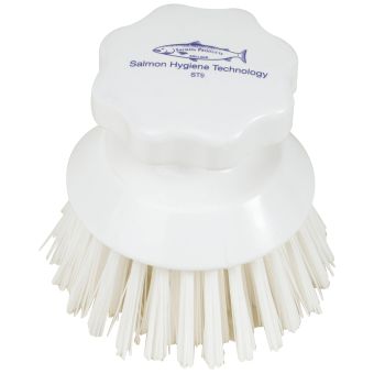 Hygiene Round Hand Scrubbing Brush - 115mm - White