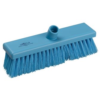 Hygiene Medium Flat Sweeping Broom Head - 305mm - Blue