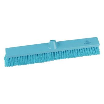Premier Medium Flat Sweeping Broom Head - 500mm - Blue