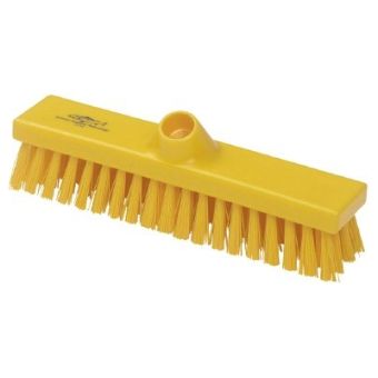 Premier Stiff Deck Scrub Head - 280mm - Yellow