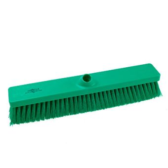 Hygiene Medium Platform Sweeping Broom Head - 457mm - Green