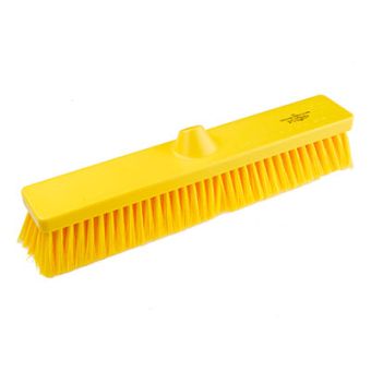 Hygiene Medium Platform Sweeping Broom Head - 457mm - Yellow
