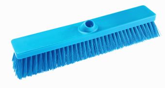 Hygiene Stiff Platform Sweeping Broom Head - 457mm - Blue
