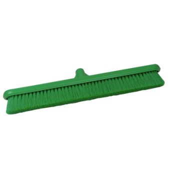 Hygiene Soft Platform Sweeping Broom Head - 610mm - Green