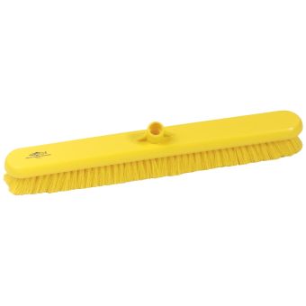 Hygiene Soft Platform Sweeping Broom Head - 610mm - Yellow