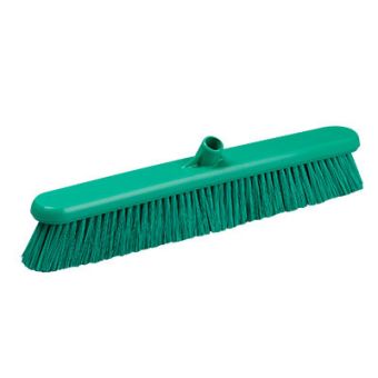 Hygiene Medium Platform Sweeping Broom Head - 610mm - Green