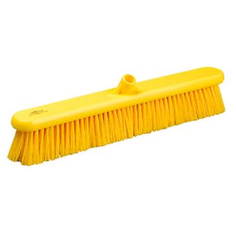 Hygiene Medium Platform Sweeping Broom Head - 610mm - Yellow