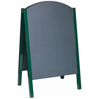 Metal Sided A-Board - Green