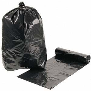 Jangro Professional Wheelie Bin Liners - 240L - Black